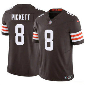 Nike Cleveland Browns #8 Kenny Pickett Brown Stitched Football Jersey