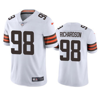 Nike Cleveland Browns #98 Sheldon Richardson White Vapor Untouchable Authentic stitched NFL jersey
