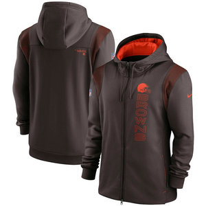 Nike Cleveland Browns 2021 zipper Hoodie