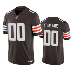 Nike Cleveland Browns Active Player Custom Brown 2023 F.U.S.E. Vapor Untouchable Limited Stitched Jersey