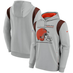 Nike Cleveland Browns Gray Pullover Hoodie
