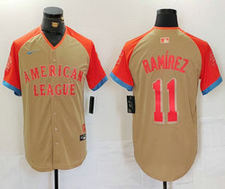 Nike Cleveland Indians #11 José Ramírez 2024 All Star MLB Jersey