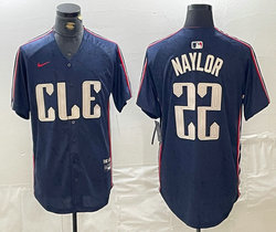 Nike Cleveland Indians #22 Josh Naylor 2024 City Authentic Stitched MLB Jersey