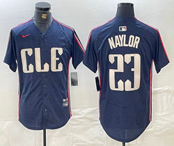 Nike Cleveland Indians #23 Bo Naylor 2024 City Authentic Stitched MLB Jersey