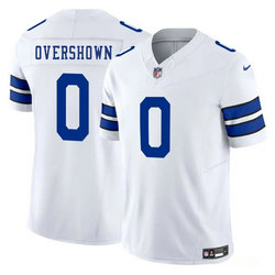 Nike Dallas Cowboys #0 DeMarvion Overshown White Stitched Jersey