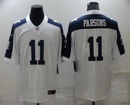 Nike Dallas Cowboys #11 Micah Parsons White New Vapor Untouchable Limited Jersey
