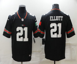 Nike Dallas Cowboys #21 Ezekiel Elliott Mexican adult Authentic Stitched NFL Jersey