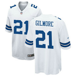 Nike Dallas Cowboys #21 Stephon Gilmore White Vapor Untouchable Authentic Stitched NFL Jersey