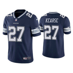 Nike Dallas Cowboys #27 Jayron Kearse Blue Vapor Untouchable Authentic Stitched NFL Jersey