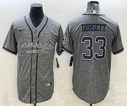 Nike Dallas Cowboys #33 Tony Dorsett Hemp grey Joint Authentic Stitched baseball jerseys