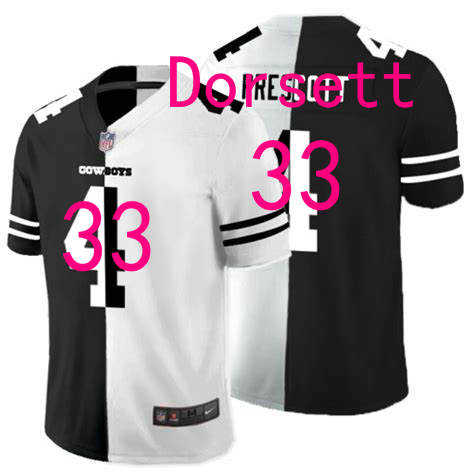Nike Dallas Cowboys #33 Tony Dorsett split Authentic Stitched NFL jersey