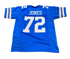 Nike Dallas Cowboys #72 JONES Blue Vapor Untouchable Authentic Stitched NFL Jerseys