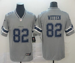Nike Dallas Cowboys #82 Jason Witten Grey Inverted Legend Vapor Untouchable Authentic Stitched NFL jersey