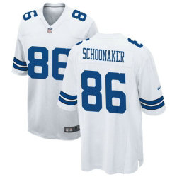 Nike Dallas Cowboys #86 Luke Schoonmaker White Vapor Vapor Untouchable Authentic Stitched NFL Jersey
