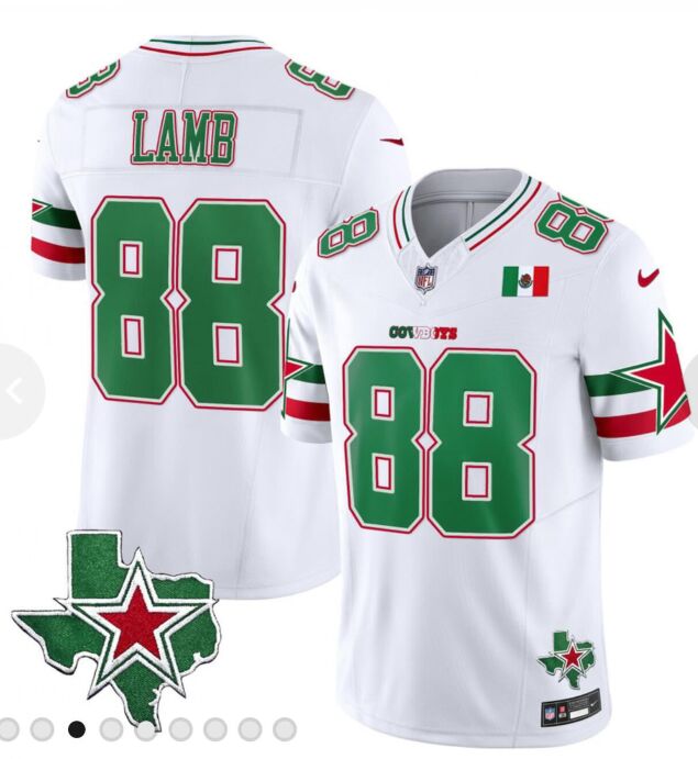 Nike Dallas Cowboys #88 CeeDee Lamb 2024 Mexico Vapor Untouchable Authentic Stitched NFL Jersey