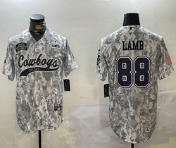 Nike Dallas Cowboys #88 CeeDee Lamb 2024 Salute to Service Joint baseball Jersey