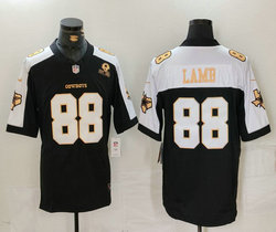 Nike Dallas Cowboys #88 CeeDee Lamb Thanksgiving 4(IV) Gold Name Authentic Stitched NFL Jersey