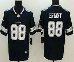 Nike Dallas Cowboys #88 Dez Bryant Blue Vapor Untouchable Limited Authentic Stitched NFL Jersey