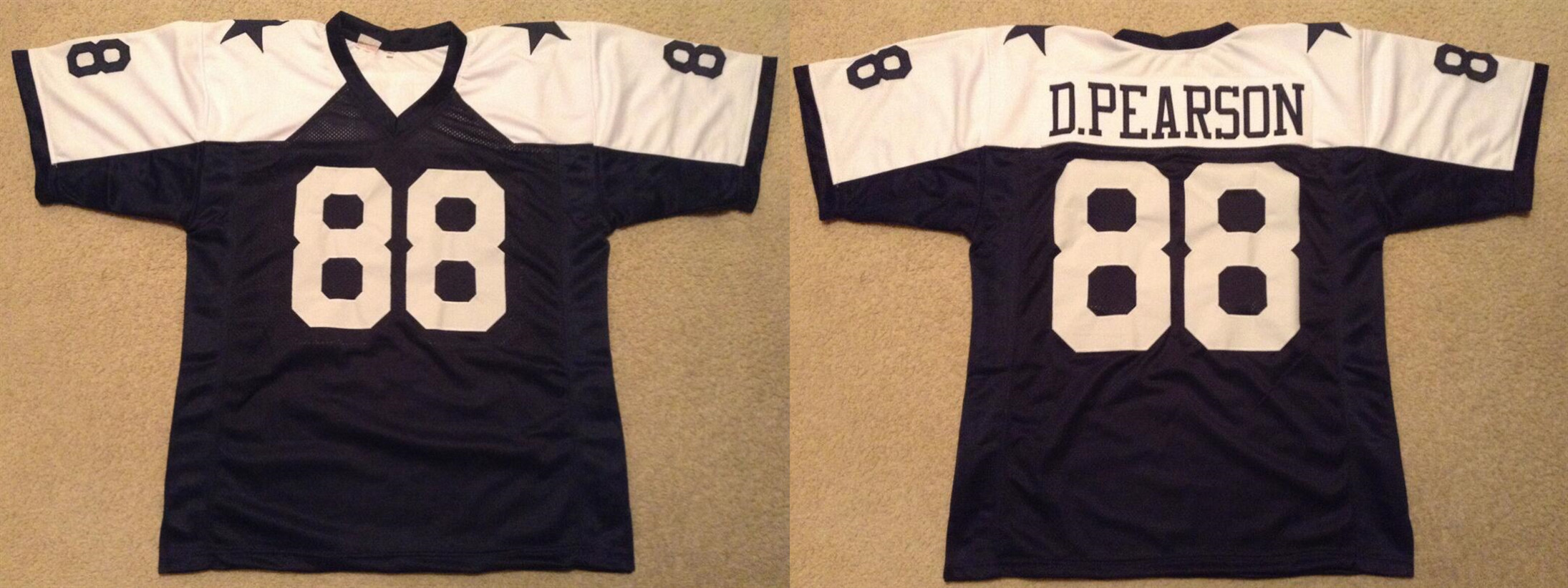 Nike Dallas Cowboys #88 Drew Pearson Navy Thanksgiving Vapor Untouchable Authentic Stitched NFL Jersey