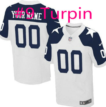 Nike Dallas Cowboys #9 KaVontae Turpin Blue Thanksgiving Vapor Untouchable Authentic Stitched NFL Jerseys