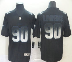 Nike Dallas Cowboys #90 Demarcus Lawrence Black Smoke Fashion Vapor Untouchable Authentic Stitched NFL jersey