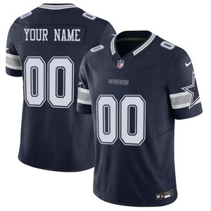 Nike Dallas Cowboys Customized Blue 2023 F.U.S.E Authentic Stitched NFL Jersey