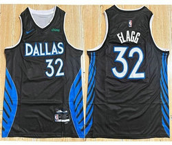 Nike Dallas Mavericks #32 Cooper Flagg 2026 City With Advertising NBA Jersey