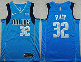 Nike Dallas Mavericks #32 Cooper Flagg Blue Basketball Jersey