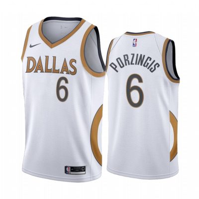 Nike Dallas Mavericks #6 Kristaps Porzingis 20-21 City Game Authentic Stitched NBA Jersey