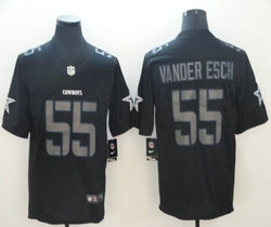 Nike Dallas cowboys #55 Leighton Vander Esch Black Impact Limited Vapor Untouchable Authentic Stitched NFL jersey