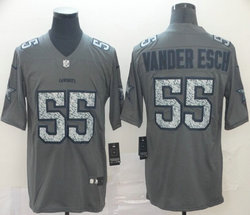 Nike Dallas cowboys #55 Leighton Vander Grey Fashion Static Limited Authentic Stitched NFL Jersey