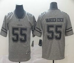 Nike Dallas cowboys #55 Leighton Vander Grey Gridiron Vapor Untouchable Authentic Stitched NFL Jersey