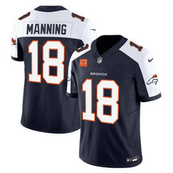 Nike Denver Broncos #18 Peyton Manning Navy Fashion NFL jersey
