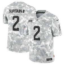 Nike Denver Broncos #2 Pat Surtain II 2024 Salute to Service Authentic Stitched NFL Jersey
