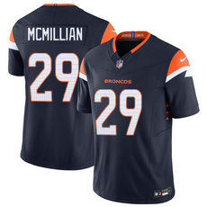 Nike Denver Broncos #29 Ja'Quan McMillan Navy Authentic Stitched NFL Jersey