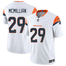 Nike Denver Broncos #29 Ja'Quan McMillan White Authentic Stitched NFL Jersey