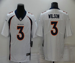 Nike Denver Broncos #3 Russell Wilson White Vapor Untouchable Authentic stitched NFL jersey