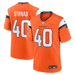 Nike Denver Broncos #40 Justin Strnad Orange Authentic Stitched NFL Jersey.webp
