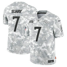 Nike Denver Broncos #7 John Elway 2024 Salute to Service Authentic Stitched NFL Jersey