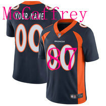 Nike Denver Broncos #87 Ed McCaffrey Blue Vapor Untouchable Authentic Stitched NFL Jerseys