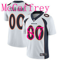 Nike Denver Broncos #87 Ed McCaffrey White Vapor Untouchable Authentic Stitched NFL Jerseys