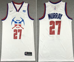 Nike Denver Nuggets #27 Jamal Murray 2020-21 Earned Edition Authentic Stitched NBA Jersey