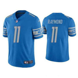 Nike Detroit Lions #11 Kalif Raymond Blue Vapor Untouchable Limited Authentic Stitched NFL Jersey