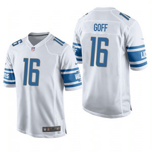 Nike Detroit Lions #16 Jared Goff White Vapor Untouchable Authentic Stitched NFL Jersey