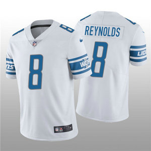 Nike Detroit Lions #8 Josh Reynolds White Vapor Untouchable Authentic Stitched NFL Jersey