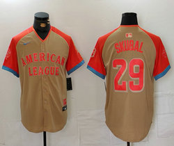 Nike Detroit Tigers #29 Tarik Skubal 2024 All Star MLB Jersey