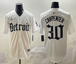 Nike Detroit Tigers #30 Kerry Carpenter 5(V) Joint MLB Jersey