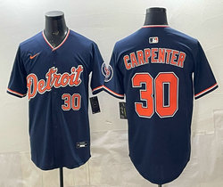 Nike Detroit Tigers #30 Kerry Carpenter Navy 2026 Authentic Stitched MLB Jersey
