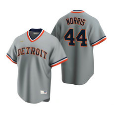 Nike Detroit Tigers #44 Daniel Norris Gray Cooperstown Collection Authentic Stitched MLB Jersey