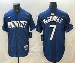 Nike Detroit Tigers #7 Kevin McGonigle 2024 City Authentic Stitched MLB Jersey